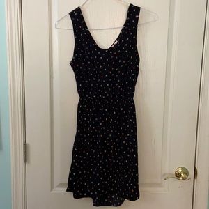 One Clothing Small Black Knee Length Sailboat Dress